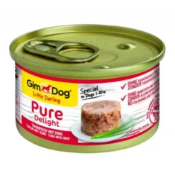 GimDog Pure Delight Atún con ternera lata para perros