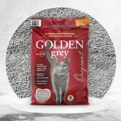 Golden Grey Arena Fina Aglomerante para gatos
