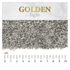 Golden Grey Light Arena Aglomerante para gatos