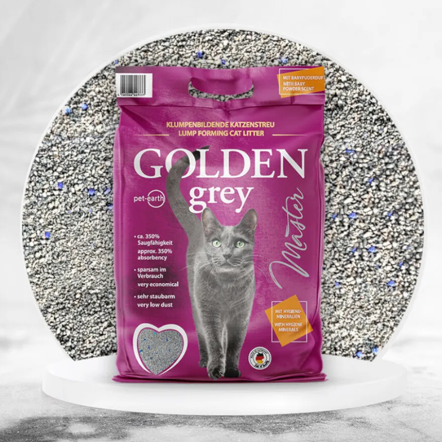 Golden Grey Master Arena Aglomerante para gatos