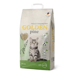 Golden Grey Pino Arena Aglomerante para gatos