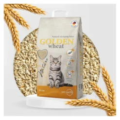 Golden Grey Trigo Arena Aglomerante para gatos