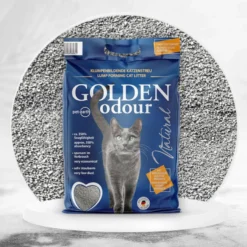 Golden Odour Arena Aglomerante Absorbe Olores para gatos