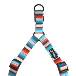 Gotoo Arnés estampado de rayas multicolor para perros