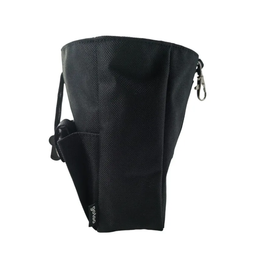 Gotoo Bolsa porta premio negra para perros