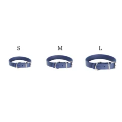 Gotoo Collar Biothane azul para perros