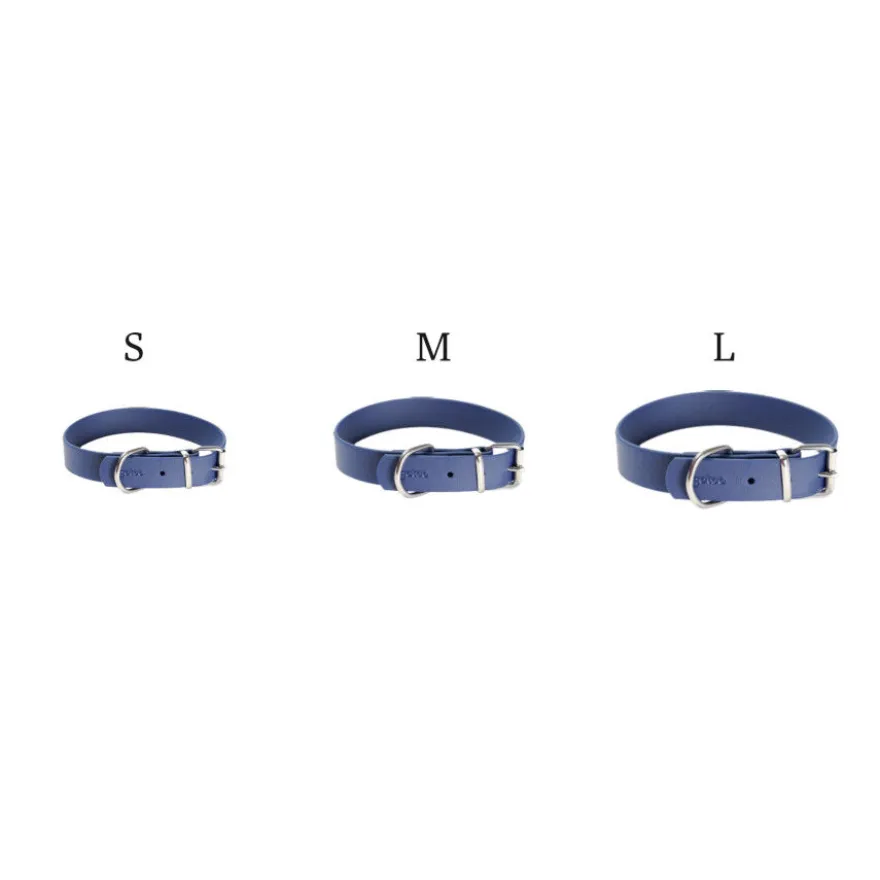 Gotoo Collar Biothane azul para perros