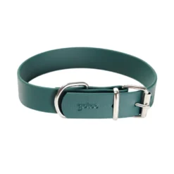 Gotoo Collar Biothane verde para perros