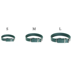 Gotoo Collar Biothane verde para perros