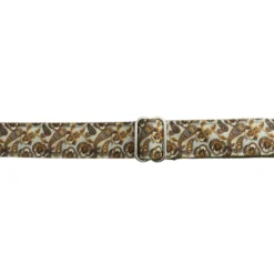 Gotoo Collar estampado cachemira caqui para perros