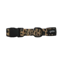 Gotoo Collar estampado leopardo para perros