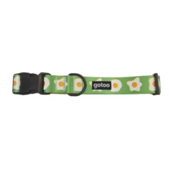 Gotoo Collar estampado verde para perro