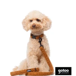 Gotoo Collar teddy marrón para perros