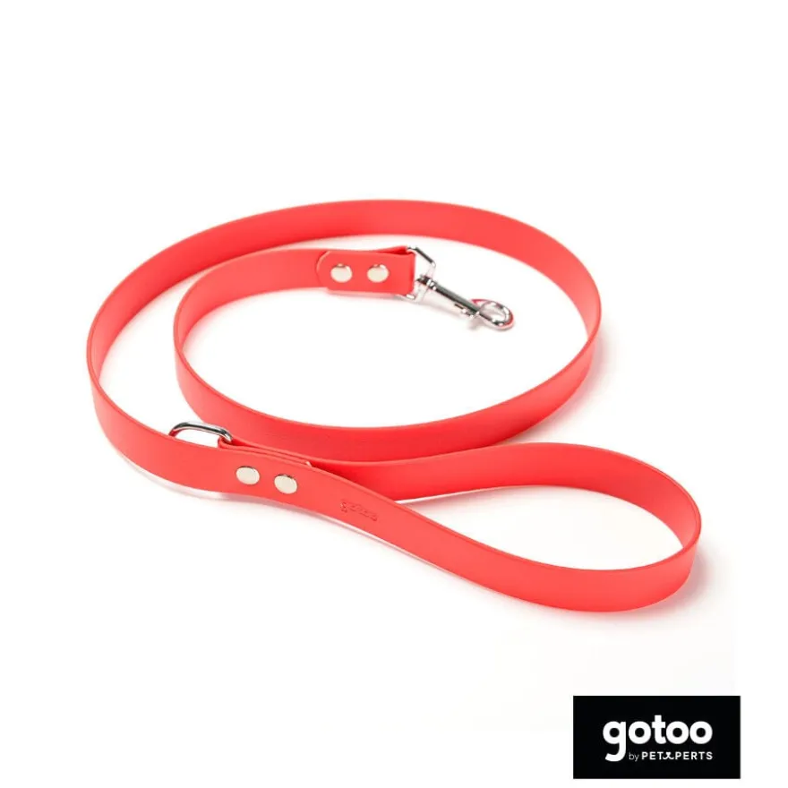 Gotoo Correa Biothane roja para perros