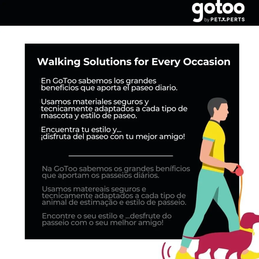 Gotoo Correa Biothane verde para perros
