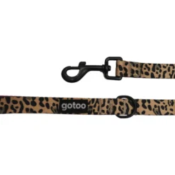 Gotoo Correa estampada leopardo perros