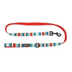 Gotoo Correa multicolor de rayas para perros