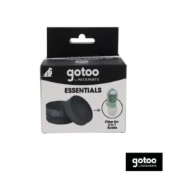 Gotoo Filtro Botella 2 en 1 para perros y gatos