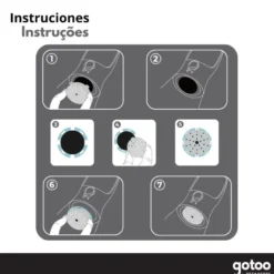 Gotoo Filtro Botella 2 en 1 para perros y gatos