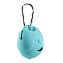 Gotoo Porta bolsas silicona azul para perros