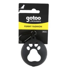 Gotoo Porta pelotas negro para perros