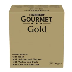 Gourmet Gold Bocaditos en salsa latas para gatos