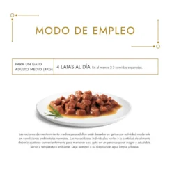 Gourmet Gold Bocaditos en salsa latas para gatos