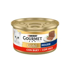 Gourmet Gold Mousse de Buey lata para gatos