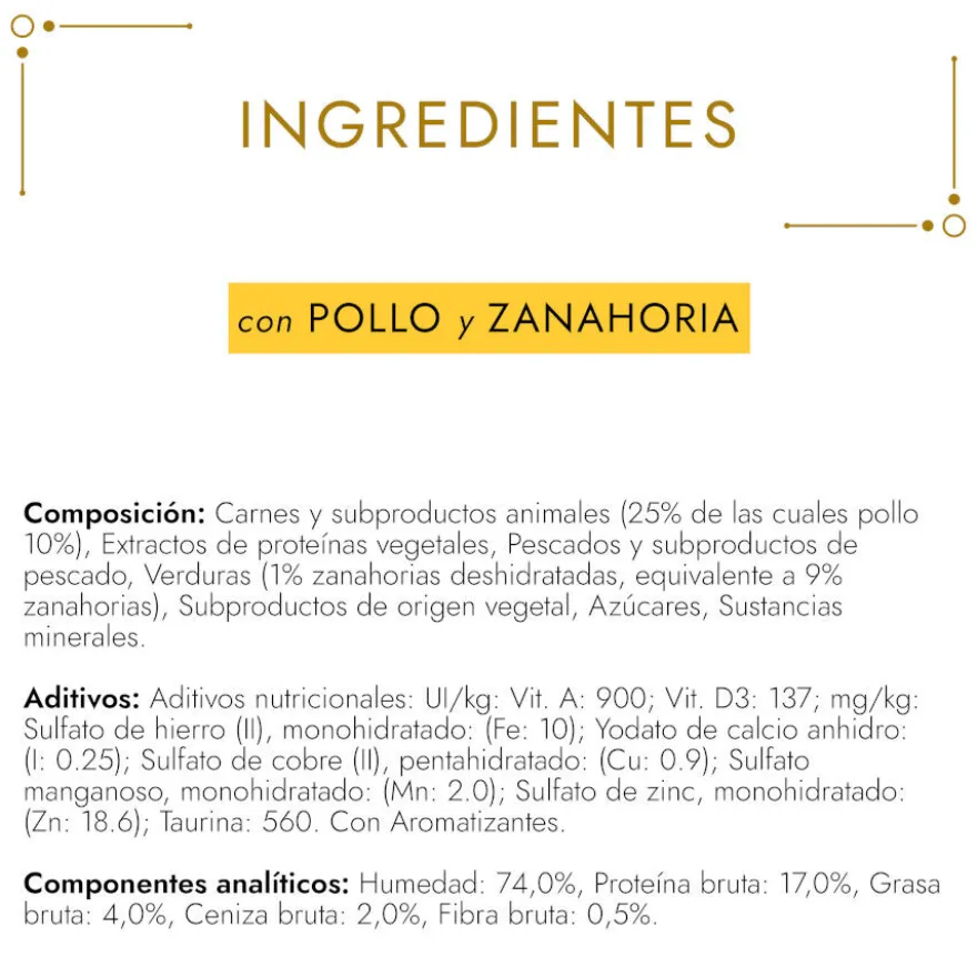 Gourmet Gold Pastel de Pollo lata para gatos