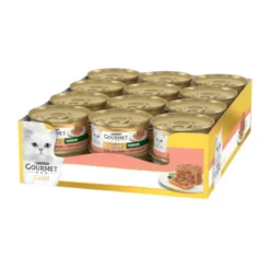 Gourmet Gold Terrine Salmón lata para gatos