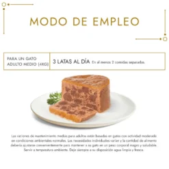 Gourmet Gold Terrine Salmón lata para gatos
