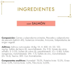 Gourmet Gold Terrine Salmón lata para gatos