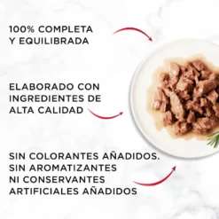 Gourmet Mon Petit Selección Carnes en salsa sobre para gatos