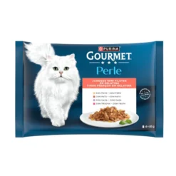 Gourmet Perle Filetes en gelatina sobre para gatos