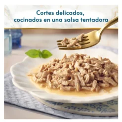 Gourmet Perle Finos Trocitos del Océano en salsa sobre para gatos