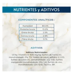 Gourmet Perle Finos Trocitos del Océano en salsa sobre para gatos