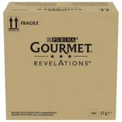 Gourmet Revelations Mousse con Salmón y Atún tarrinas para gatos