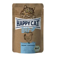 Happy Cat Adultos Bio Organic Pollo sobre en salsa