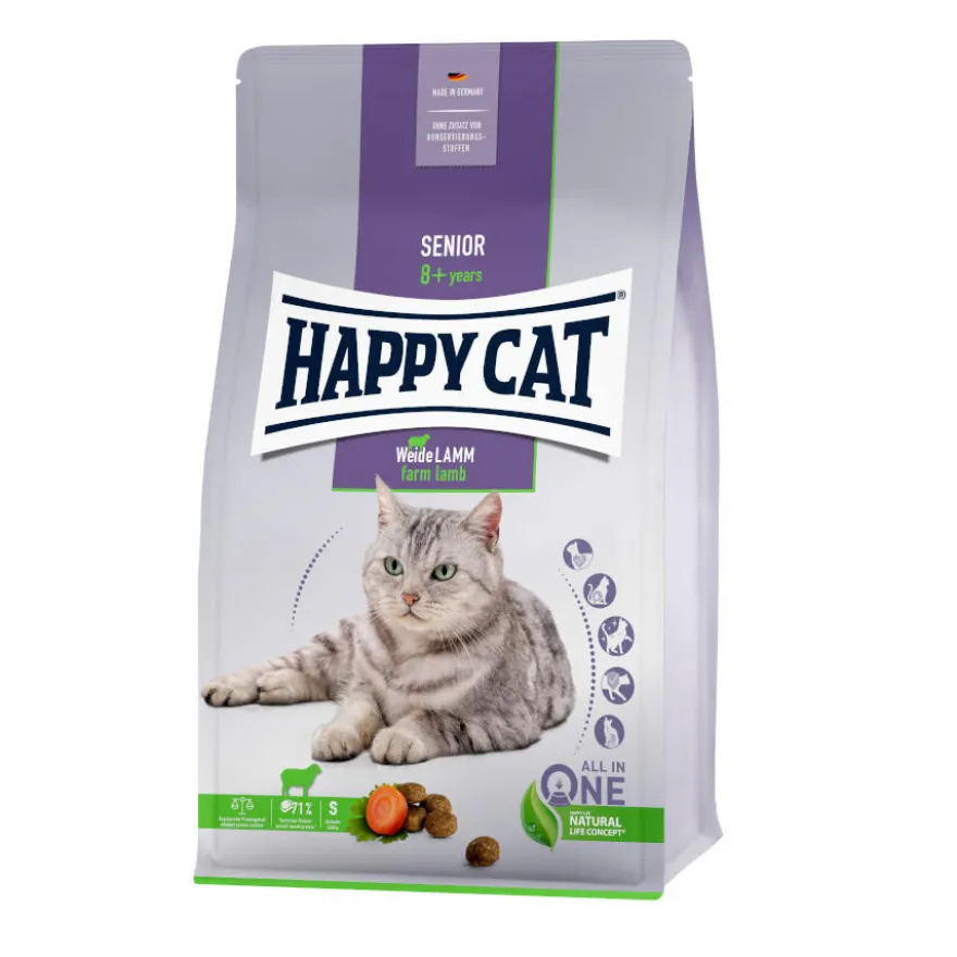 Happy Cat Senior Cordero pienso
