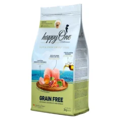 happyOne Mediterraneum Grain Free de Carne Fresca de Aves pienso para cachorros