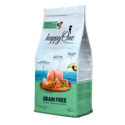 happyOne Mediterraneum Senior Grain Free Carne Fresca de Aves pienso para perros