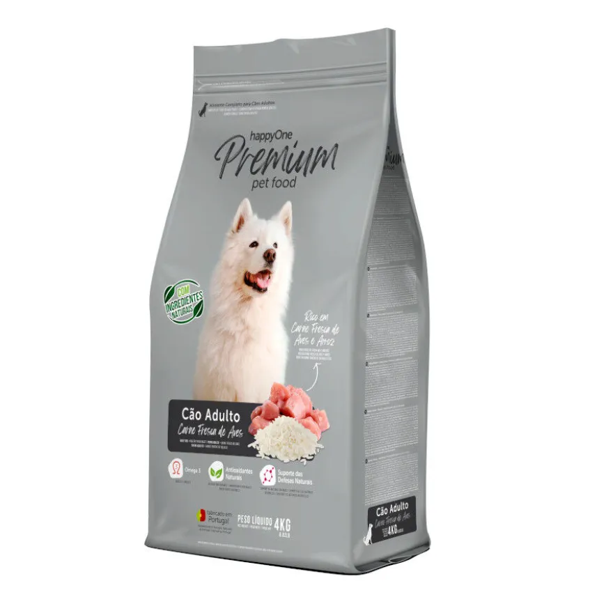 happyOne Premium Adult Carne Fresca de Aves pienso para perros