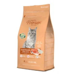 happyOne Premium Esterilizado Salmón pienso para gatos