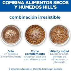 Hill's Adult Perfect Weight Pollo y Vegetales lata para perros