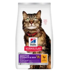 Hill's Adult Science Plan Sensitive Stomach Pollo pienso para gatos