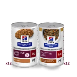 Hill's Pack Prescription Diet Digestive care Pollo y Pavo latas para perros