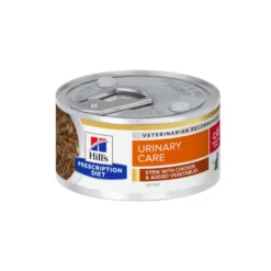 Hill's Presciption Diet Urinary Stress c/d Estofado de Pollo con Vegetales lata para gatos
