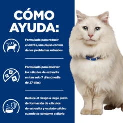 Hill's Prescription Diet c/d Cuidado Urinario Estrés Estofado de Atún lata para gatos