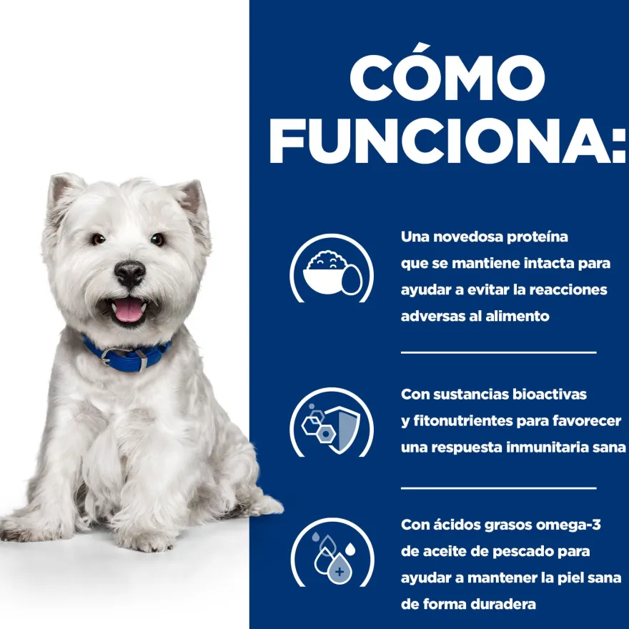Hill's Prescription Diet Derm Complete Mini pienso para perros