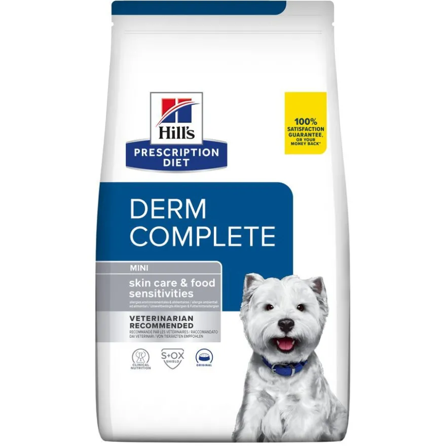 Hill's Prescription Diet Derm Complete Mini pienso para perros